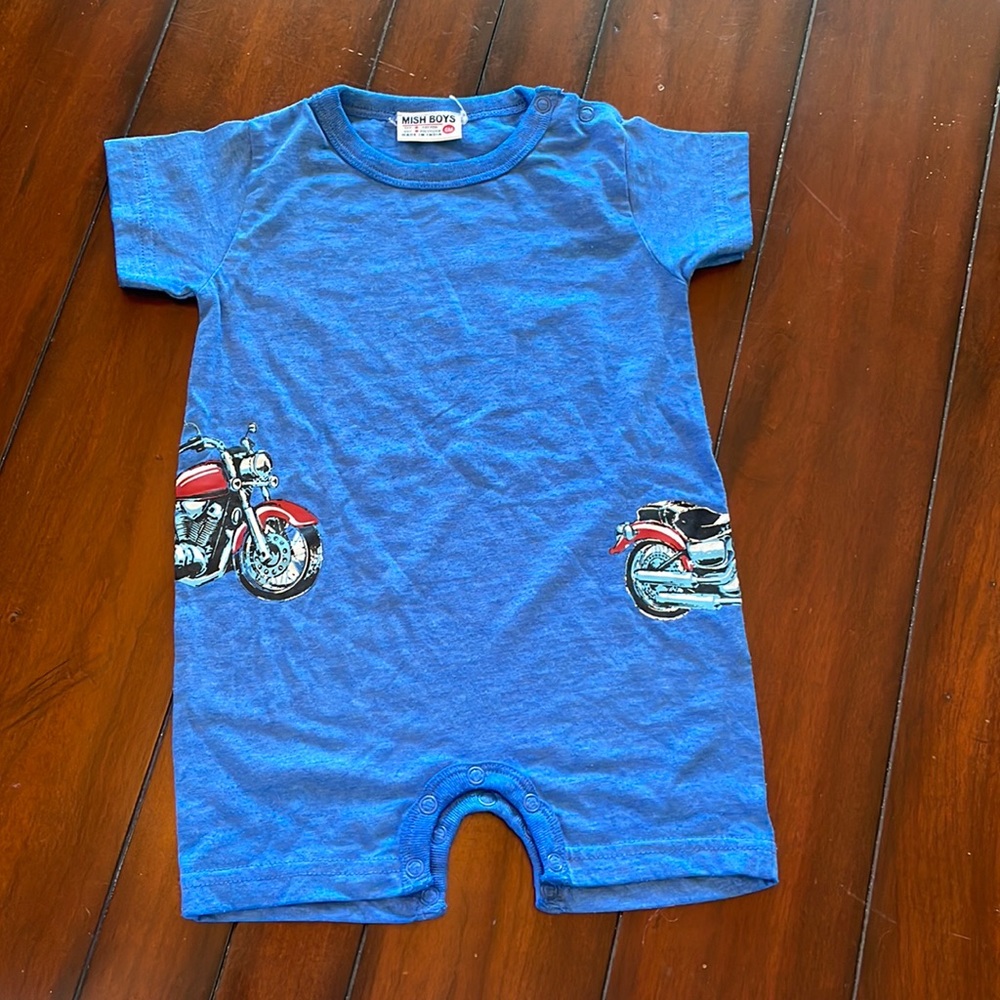 Mush Boys 6 month romper